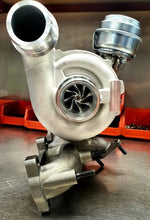 Load image into Gallery viewer, GT1856 (721021) For 1.9tdi – GEN 3 Curved Wheel Billet Hybrid Turbocharger