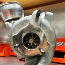 Load image into Gallery viewer, GT1856 (721021) For 1.9tdi – GEN 3 Curved Wheel Billet Hybrid Turbocharger
