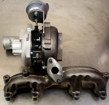 Load image into Gallery viewer, GTB2060VKLR Vacuum Turbocharger 1.9tdi Welded Cast Manifold

