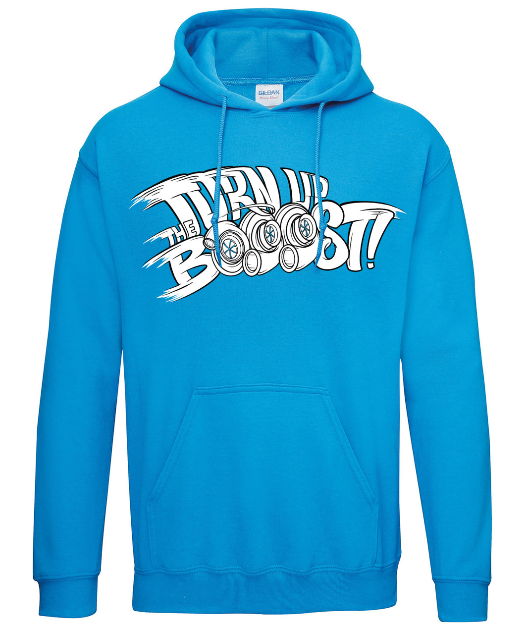 TURN UP THE BOOST! Hoodie Blue
